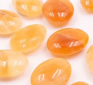 Peach selenite vs White selenite