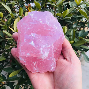 Selenite and Rose Quartz Together