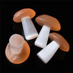 Orange selenite mushroom