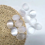 Small selenite gem stones