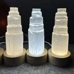 12cm selenite light tower