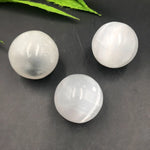 small selenite sphere
