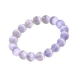 Cat's eye selenite bracelet