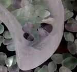 Moon selenite crystal Bowl