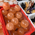 Large Orange selenite