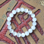 Selenite crystal bracelets