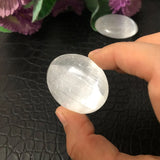 Selenite crystal tumbled