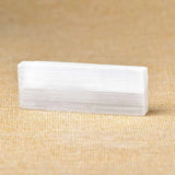 Raw selenite block