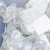 Raw translucent selenite