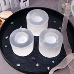 Polished Selenite Candle Holders