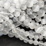 Selenite crystal beads