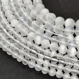 Selenite beads 8mm