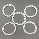 Selenite beads 8mm