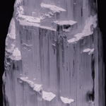 Tall Selenite Lamp