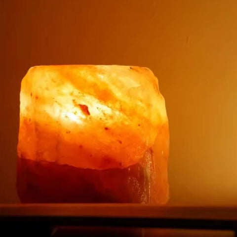 Orange Selenite Candle Holder