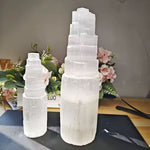 Huge raw selenite tower