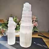 Huge raw selenite tower