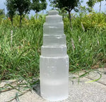 Huge raw selenite tower