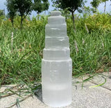 Huge raw selenite tower
