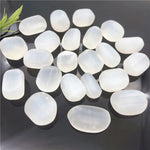 Selenite stones for meditation