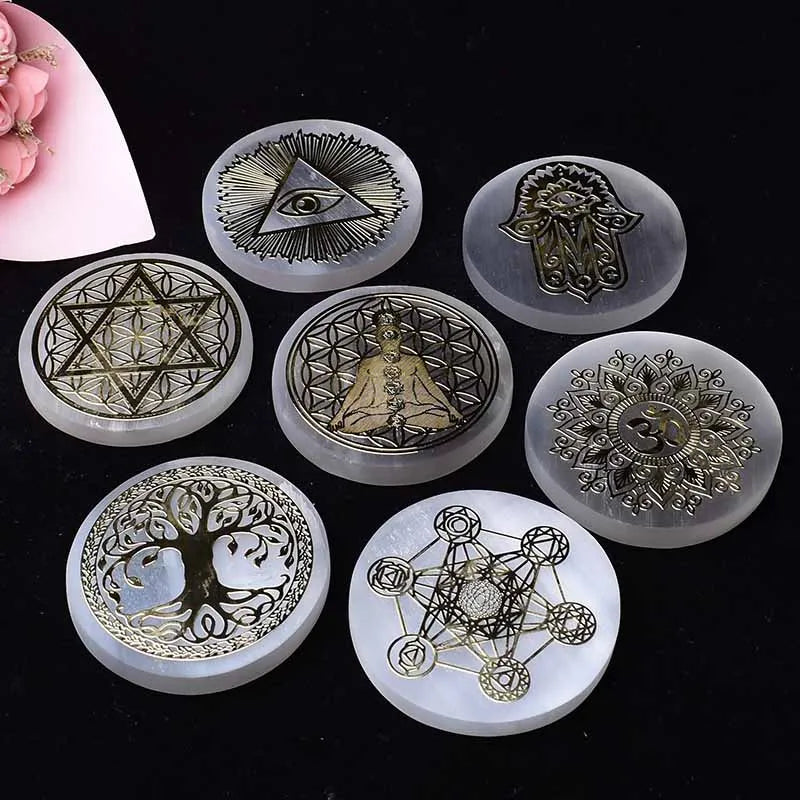 Selenite Charging Plate