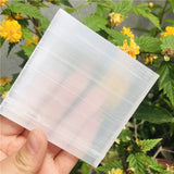 Medium square crystal plate with a broad polished surface.
