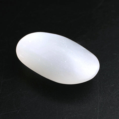 10 selenite tumbled stone