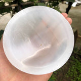 Small selenite 10cm bowl
