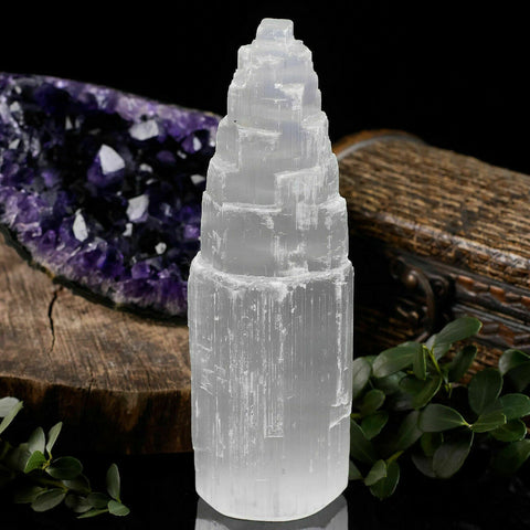 30cm selenite tower