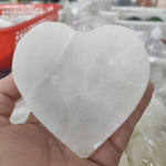 Heart Crystal selenite plate