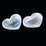 Heart Crystal selenite plate