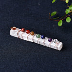 Chakra selenite Wand