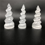Spiral selenite tower